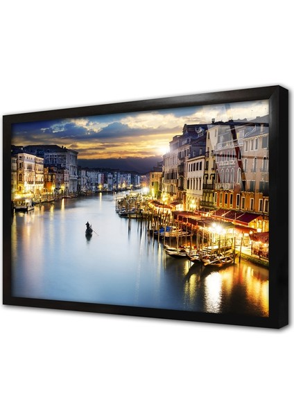 Venedik Çerçeveli Cam Tablo
