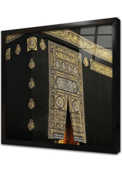 Kabe Çerçeveli Cam Tablo