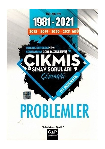 Problemler Çıkmış Sınav Soruları