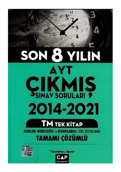 AYT Tm Son 8 Yılın Çıkmış Soruları