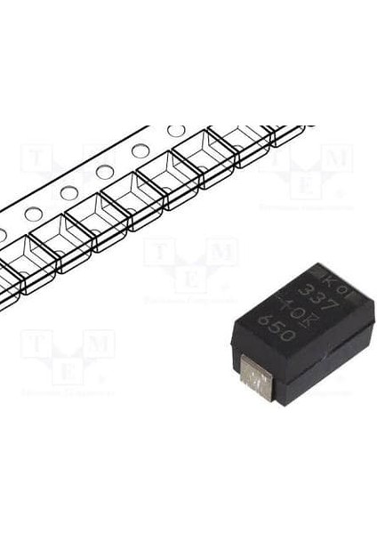 10V 330UF Tantalum-Polymer Kapasitör T530X337M010ATE010 18 Adet