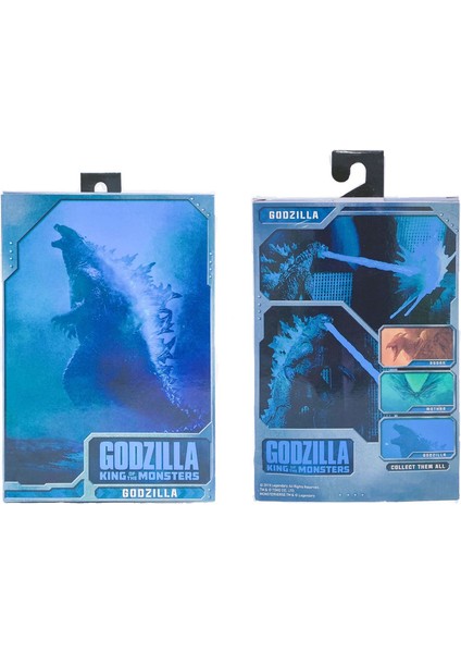 Godzilla Vs King Kong Hareketli Model Dinozor Oyuncak (Mavi) (Yurt Dışından)