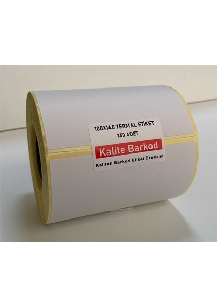 Termal Barkod Etiket 100x140 15 Rulo
