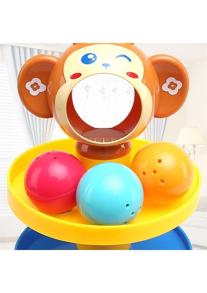 Huanger Ball Kazık Kulesi Bebek Oyuncakları Çıngıraklar 0 24MONTHS Çocuklar Yenidoğan Çıngıraklar ve Cep Telefonları (Yurt Dışından) fırsatları