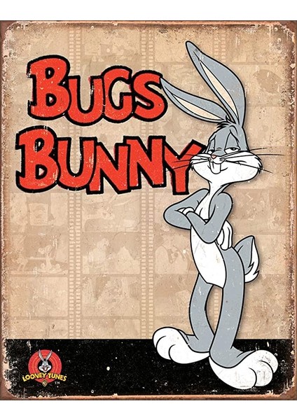 Bugs Bunny 20 x 30 cm Mdf Poster
