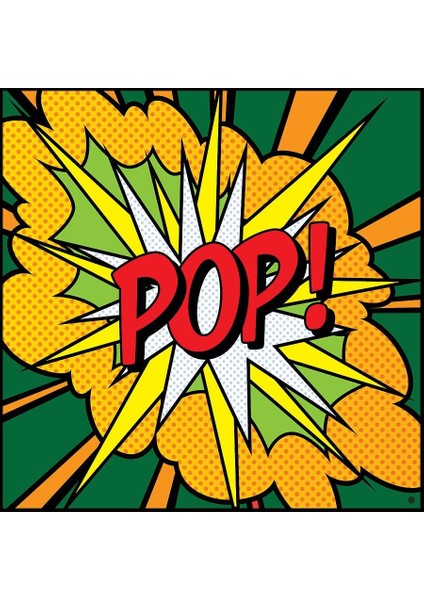 Pop Art 20X30 Mdf Poster