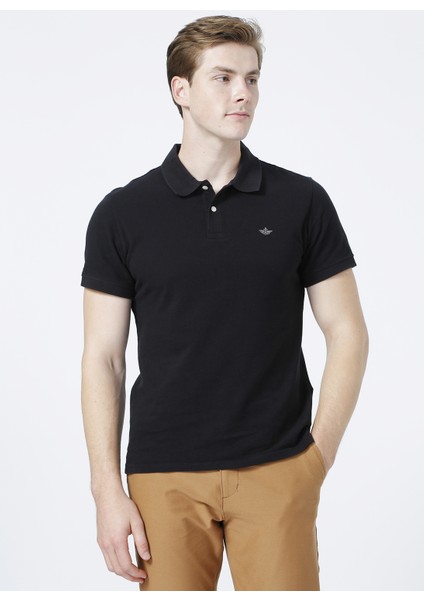 Polo Yaka Siyah Erkek T-Shirt indirimleri