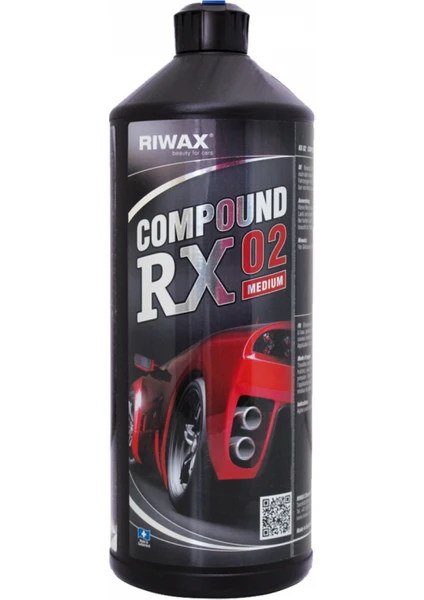 RX02 Compound Medıum Çizik Giderici Pasta 1 Litre