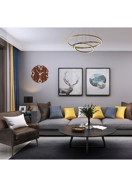 12 '' Aydınlık Duvar Saati (Yurt Dışından) indirimleri