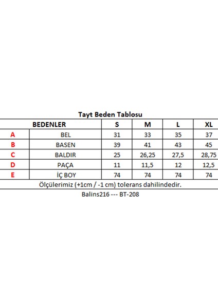 Kadın 2 Iplik Tayt Siyah