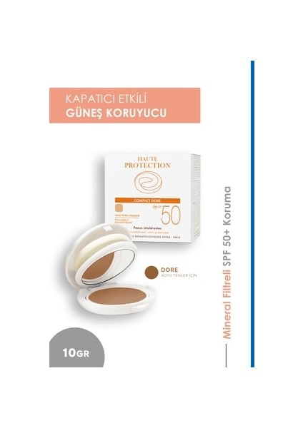 Güneşten Koruma Etkili Fondöten - Compact Dore Spf 50 10 G 3282770100242