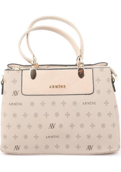 Kadın Çanta Vizon Baskılı - 206