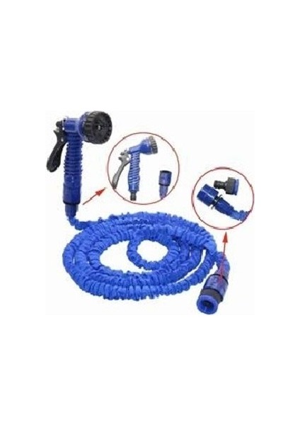 Uzayan Tabancalı Hortum 15 Metre