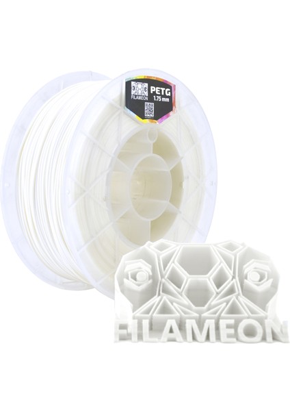 Petg 1.75MM 1kg Filament Beyaz