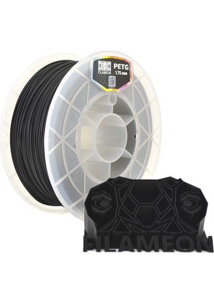 Petg 1.75MM 1kg Filament Siyah