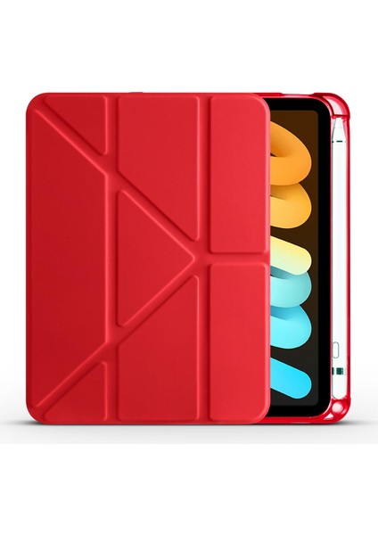 Apple iPad Mini 6. Nesil 2021 Uyumlu Kılıf Kalem Bölmeli Akıllı Kapak Standlı Kılıf Smart Cover fiyatları