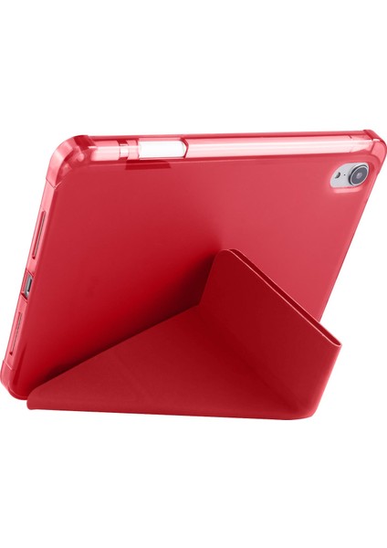 Apple iPad Mini 6. Nesil 2021 Uyumlu Kılıf Kalem Bölmeli Akıllı Kapak Standlı Kılıf Smart Cover modelleri