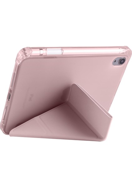 Apple iPad Mini 6. Nesil 2021 Uyumlu Kılıf Kalem Bölmeli Akıllı Kapak Standlı Kılıf Smart Cover modelleri