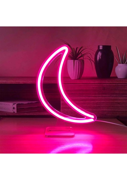 Ay Neon LED Dekoratif Masa ve Gece Lambası fiyatları