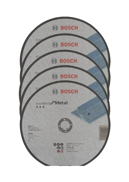 Standard Seri 115 Lik Metal Için Düz Kesme Diski Taşı