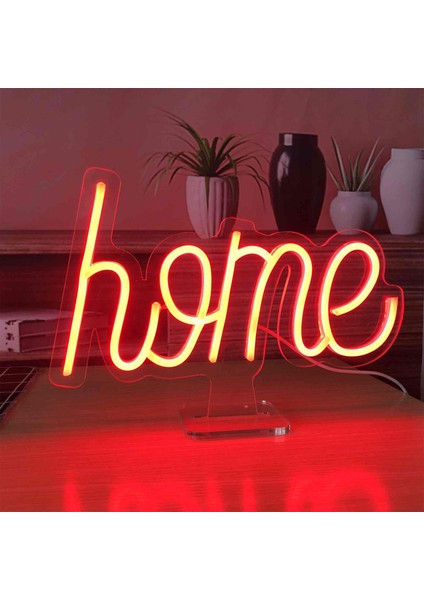 Home Neon LED Dekoratif Masa ve Gece Lambası fiyatları