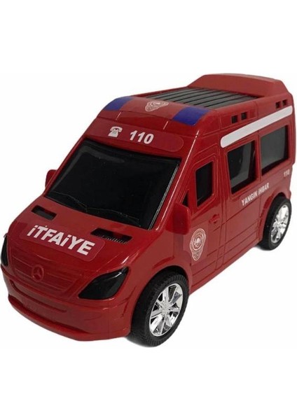 Kar Toy Itfaiye 110 Arabası Sürtmeli 23 cm