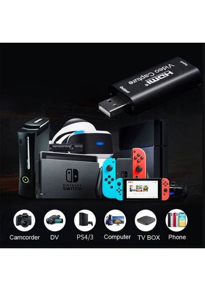 Polham USB 2.0 To HDMI Görüntü Dönüştürücü Adaptörü, USB Girişi Hdmi Girişe Dönüştüren Dönüştürücü