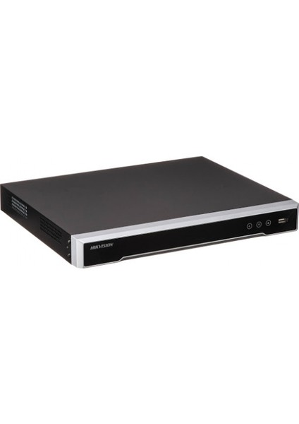 DS-7608NI-Q2 8MP H265+ 8 Kanal Video 2 HDD UHD 4K 2160P Kayıt 80-160MBPS Bant Genişliği NVR Cihazı