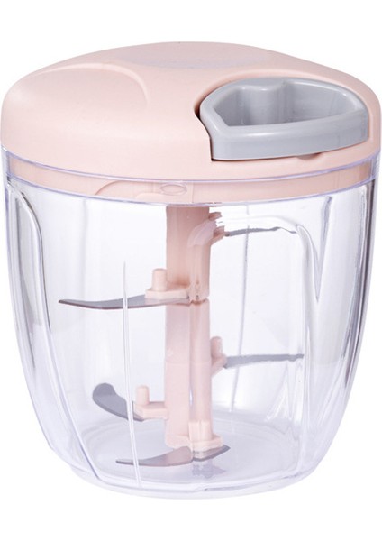 Manuel Gıda Sebze Doğrayıcı Blender 900ML-PEMBE (Yurt Dışından)