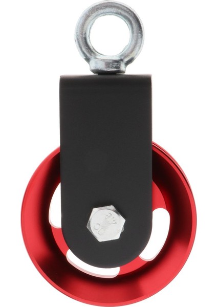 Katı Kasnak Blok Dilsiz Çekiş Tekerlek Asılı Egzersiz Fitness Yapı Dıy Kırmızı 95MM (Yurt Dışından)