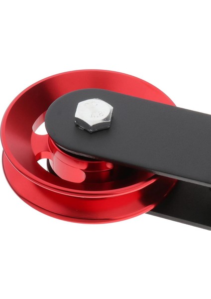 Katı Kasnak Blok Dilsiz Çekiş Tekerlek Asılı Egzersiz Fitness Yapı Dıy Kırmızı 95MM (Yurt Dışından)