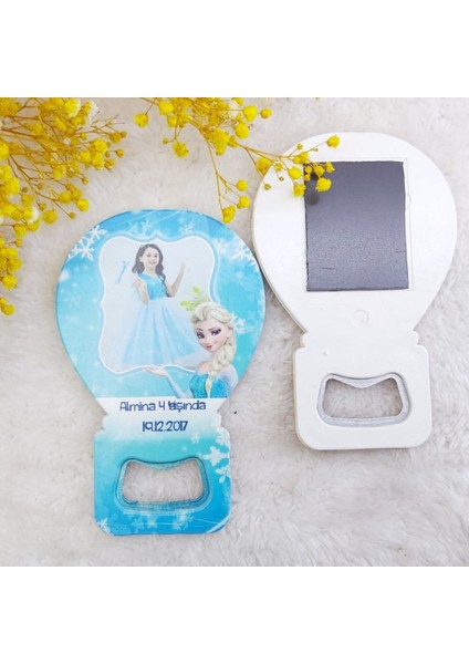 15 Adet Frozen Elsa Balon Açacak Doğum Günü Magnet HDBL14X