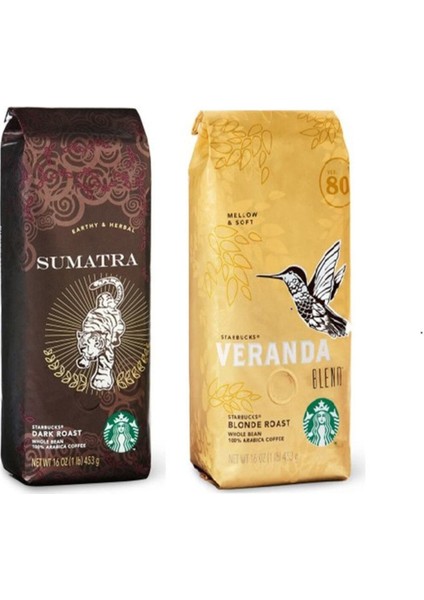 Veranda ve Sumarta Çekirdek Kahve 250 gr x 2