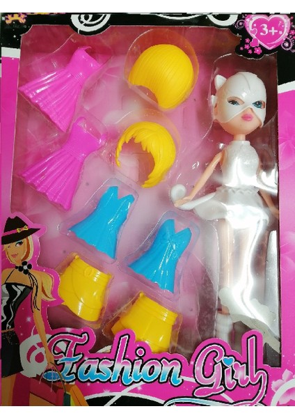 Fashıon Girl Sök Tak Yedek Elbiseli Bebek