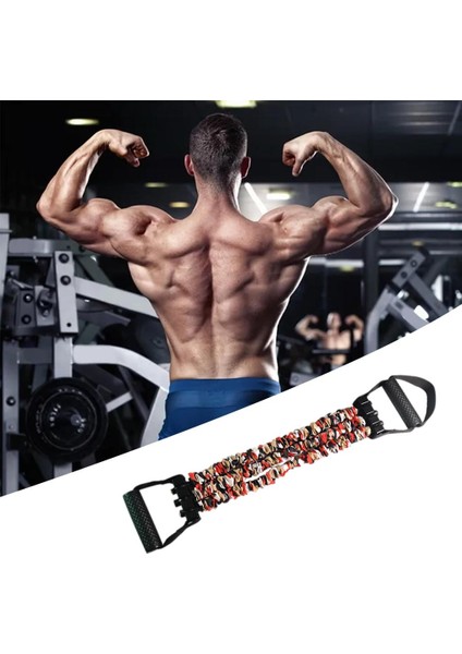 Göğüs Genişletici Kol Gücü Egzersiz Direnç Bantları Fitness 60LBS (Yurt Dışından) fiyatları