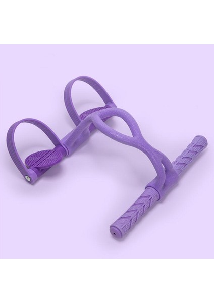 Elastik Pedal Direnç Bant Sit Up Çektirme Halat Gerginlik Spor Ev Spor Mor (Yurt Dışından) fiyatları
