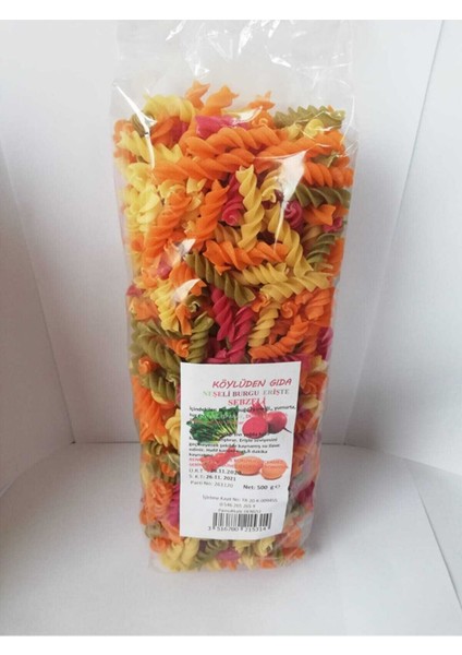 Sebzeli Burgu Erişte 500 gr