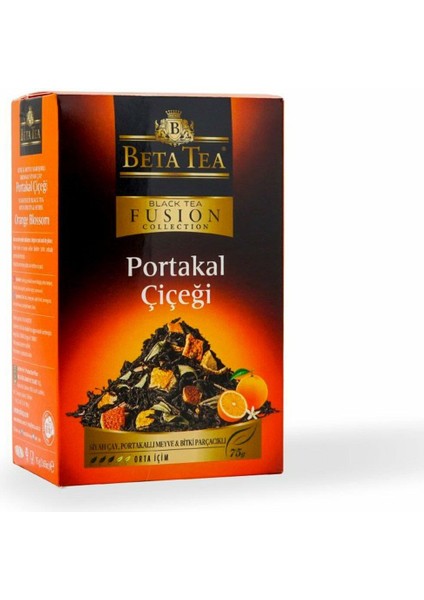 Beta Tea Portakal Çiçeği Bitki Çayı & Siyah Defter & Kırmızı Kupa & Siyah French Press Hediye Seti fırsatları