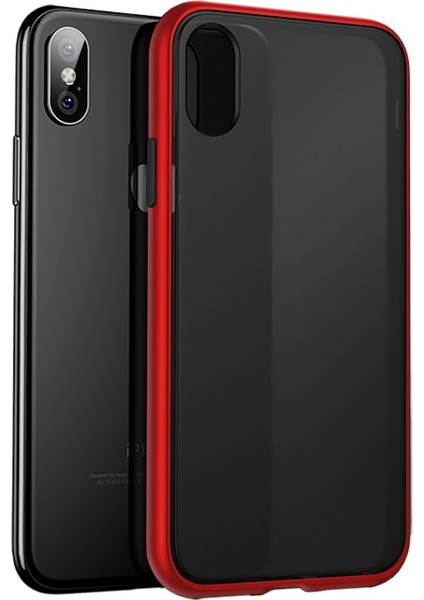 Elit Enigma Apple iPhone Xs/x Kırmızı Kapak