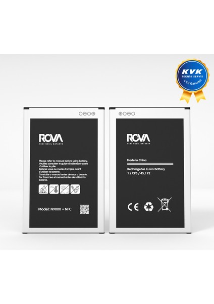 Samsung Note 3 SM-N9000 Batarya Nfc