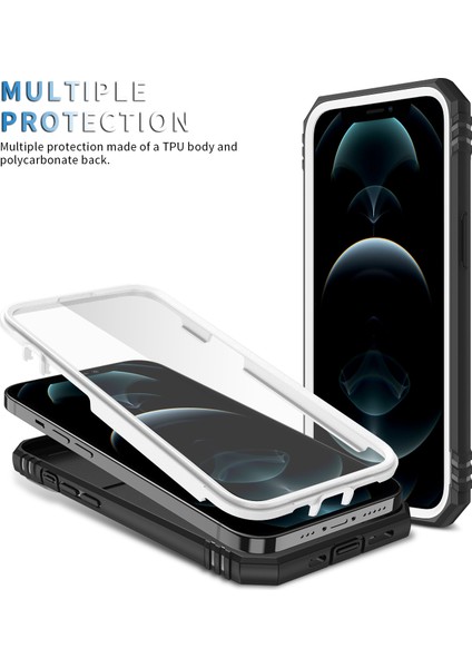 Apple iPhone 12 Pro Max Için Standlı Telefon Koruyucu Kılıf (Yurt Dışından)
