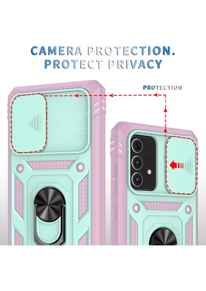 Galaxy A52 5g / 4g Için Standlı Telefon Koruyucu Kılıf (Yurt Dışından) fiyatları