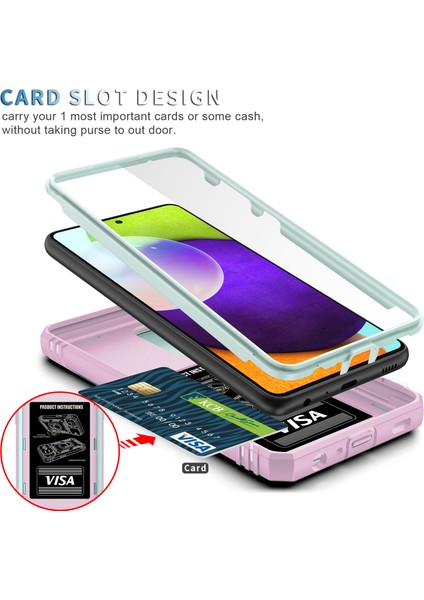 Galaxy A52 5g / 4g Için Standlı Telefon Koruyucu Kılıf (Yurt Dışından) fırsatları