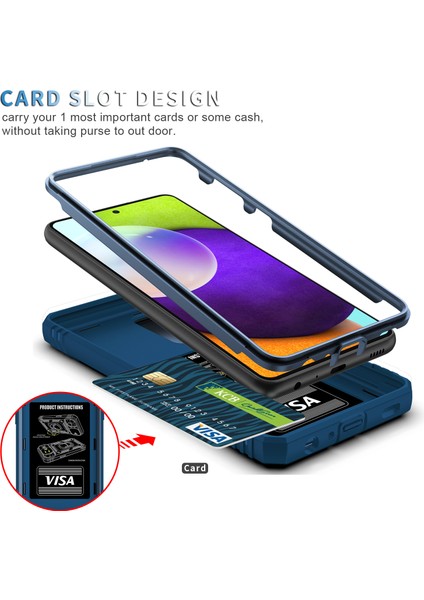 Galaxy A32 5g Için Standlı Telefon Koruyucu Kılıf (Yurt Dışından)