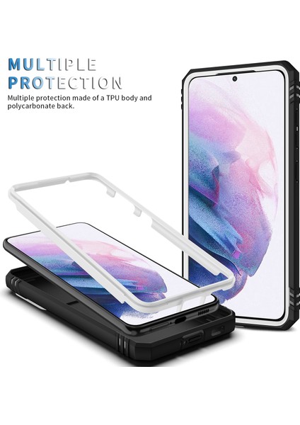 Galaxy S21 5g Için Standlı Telefon Koruyucu Kılıf (Yurt Dışından)