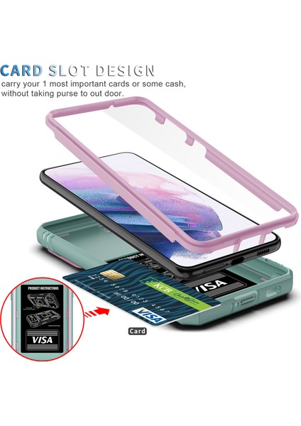 Galaxy S21 5g Için Standlı Telefon Koruyucu Kılıf (Yurt Dışından)