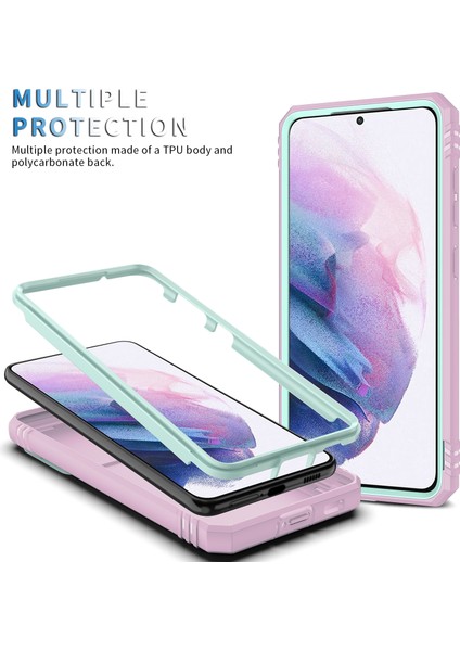 Galaxy S21 5g Için Standlı Telefon Koruyucu Kılıf (Yurt Dışından)