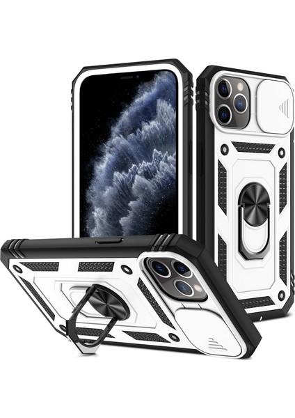 Apple iPhone 11 Pro Max Için Standlı Telefon Koruyucu Kılıf (Yurt Dışından)