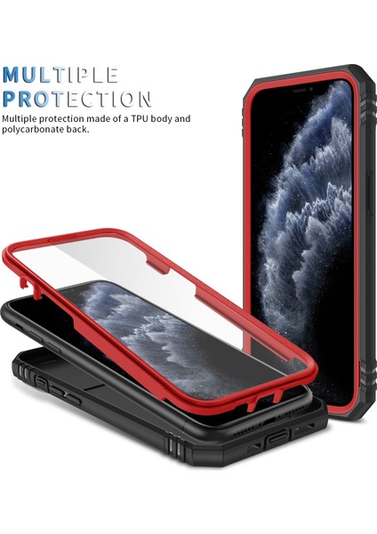 Apple iPhone 11 Pro Max Için Standlı Telefon Koruyucu Kılıf (Yurt Dışından)
