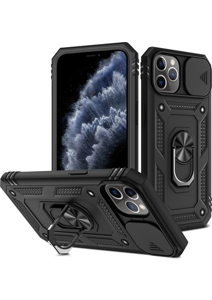 Apple iPhone 11 Pro Için Standlı Telefon Koruyucu Kılıf (Yurt Dışından)